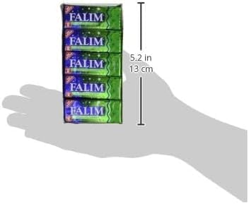 Falim gum sachet on a desk to illustrate workplace freshness