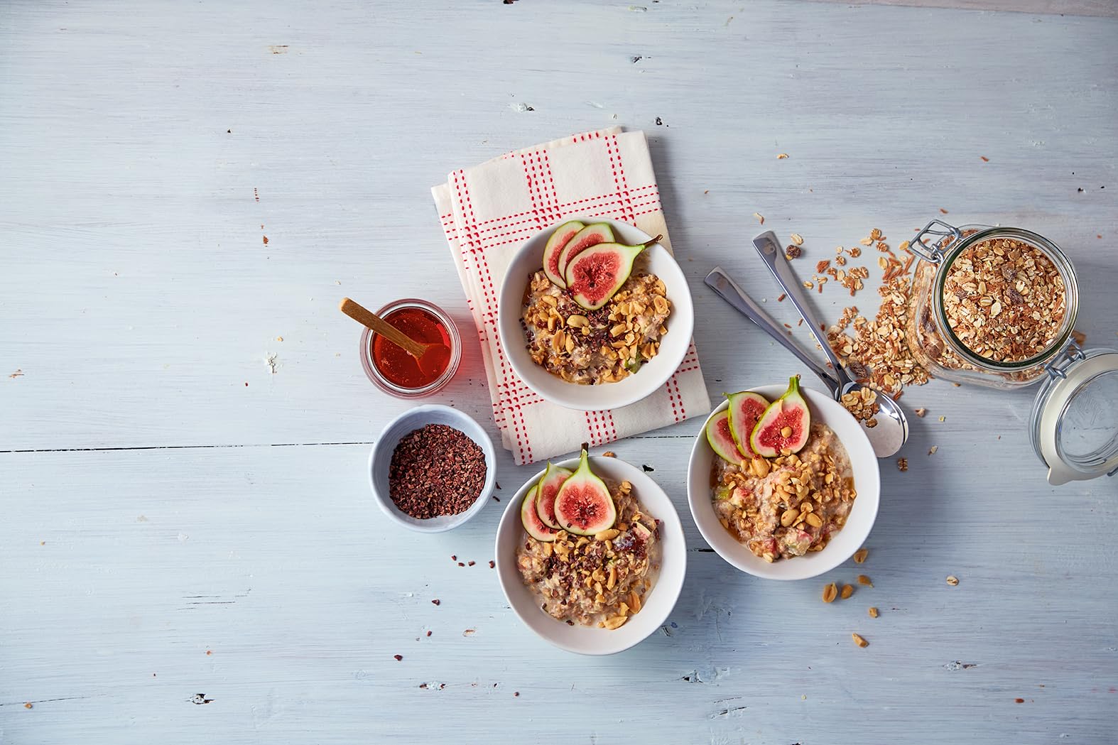 Familia soaked Birchermüesli style showing creamy texture and softened grains