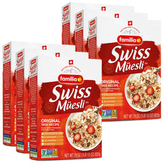 Familia front packaging showing 29 oz pack and product benefit ready-to-eat