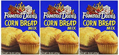 Famous Dave's box front view showing branding and baking benefit