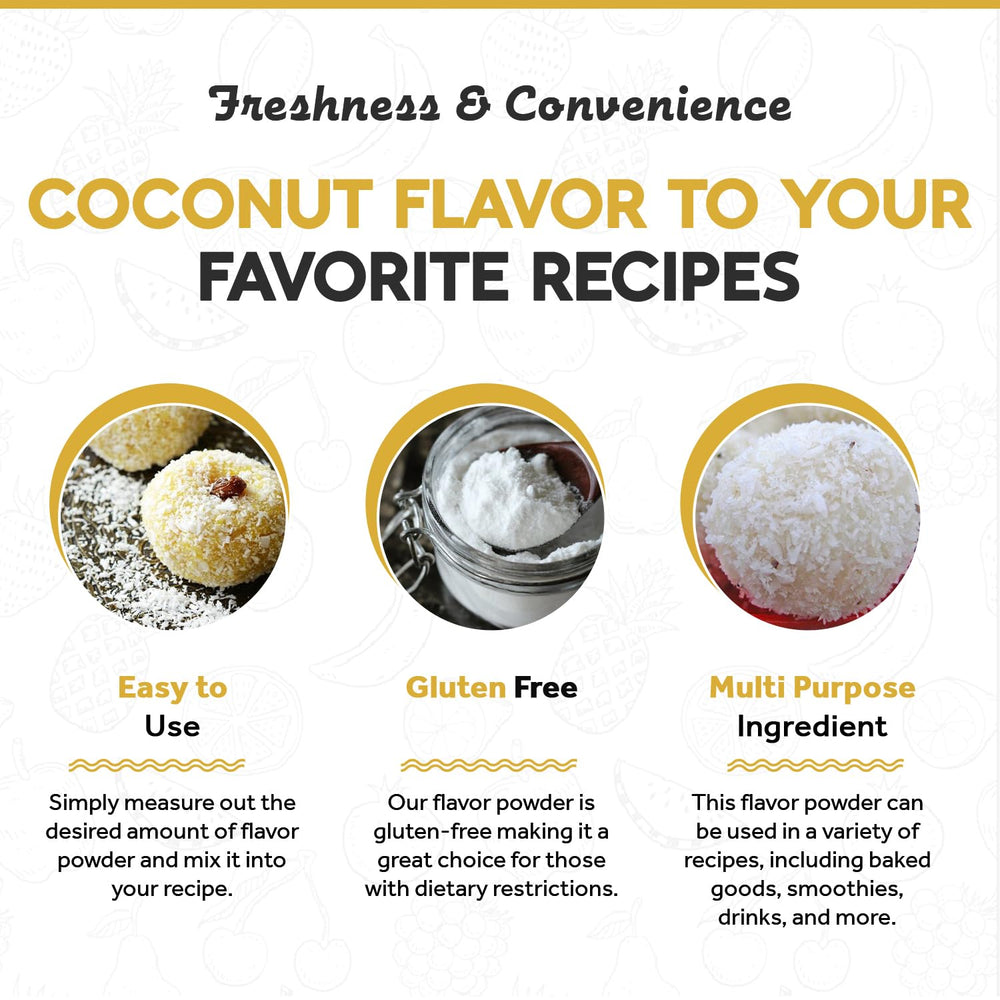 Fanale iced coconut latte made from powder, refreshing café-style beverage