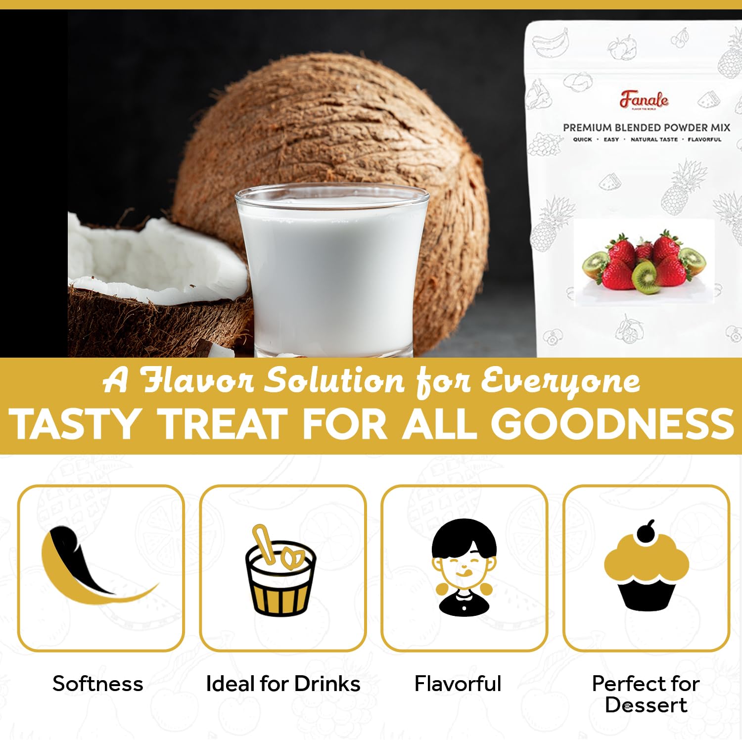 Fanale measuring spoon and scale, precise portioning for recipe consistency