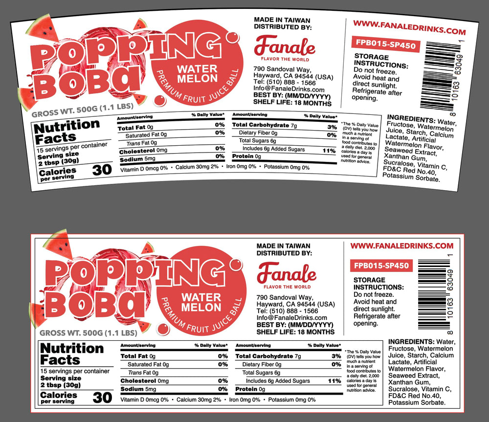 Fanale resealable bag storing pearls to preserve freshness and convenience benefit