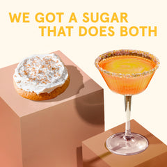 Fancy Sprinkles Filthy Rich sprinkled on cupcake for instant luxe appearance and texture