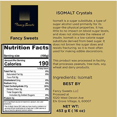 Fancy Sweets isomalt used in sugar art showing glossy molded decoration, enables durable display