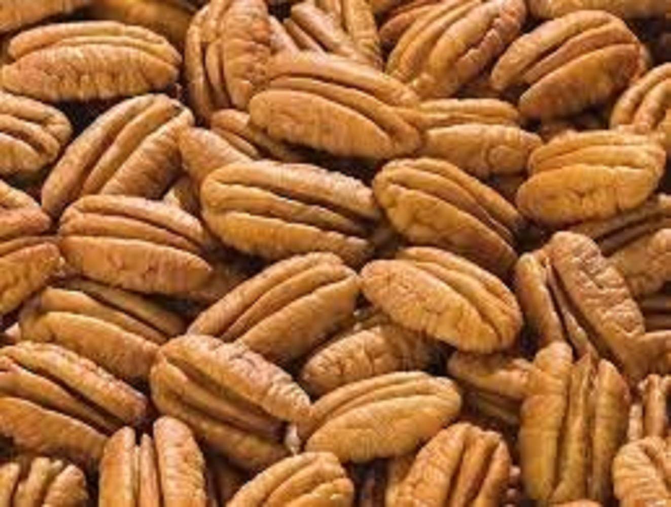 Farm Fresh Nuts pecans in a wooden bowl ready-to-eat for healthy snacking