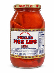 Farm Fresh Food Suppliers jar front view showing label and brined product, clear info