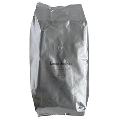 Farmer Brothers front packaging showing 5 lb foil bag and brand