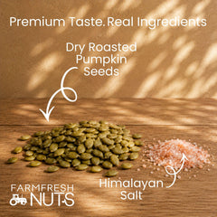 Farm Fresh Nuts sprinkled on salad to show topping versatility and added crunch