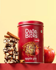 Farmley open jar with date bites visible offering resealable convenience for snacking