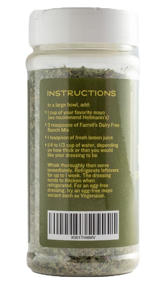 Farrell Specialty Foods close-up of powder texture highlighting clean-ingredient, herb-forward benefit