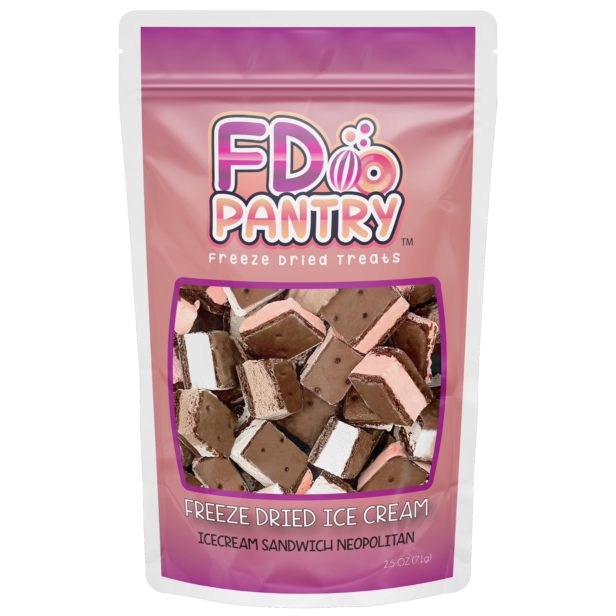 FD Pantry close-up of crunchy freeze-dried texture highlights satisfying crispness