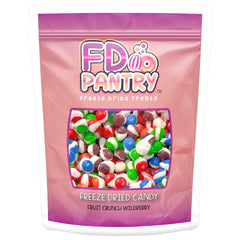FD Pantry front pouch showing wildberry mix and resealable bag for freshness