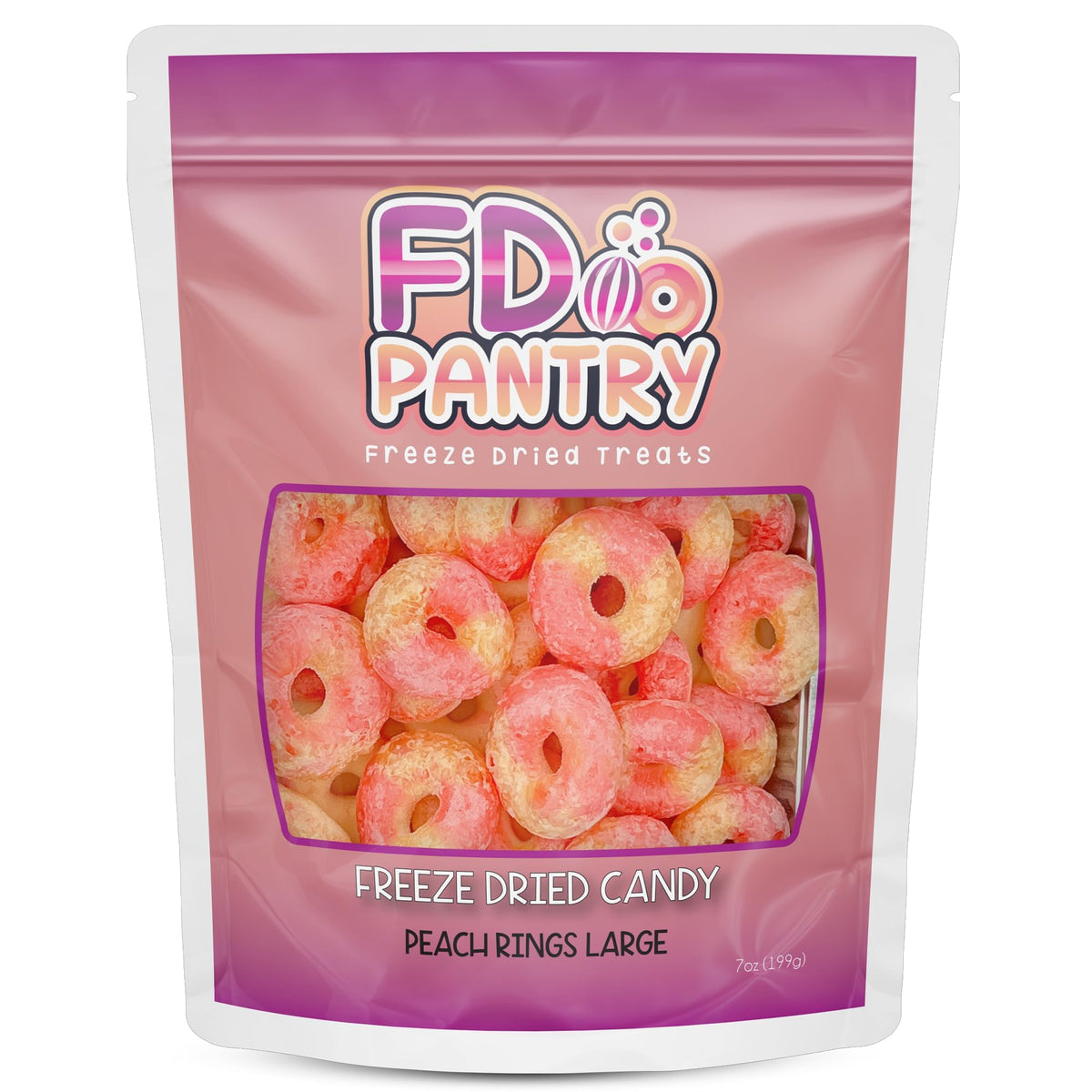 FD Pantry front packaging showing 7 oz bag and vibrant branding, ideal for gifting