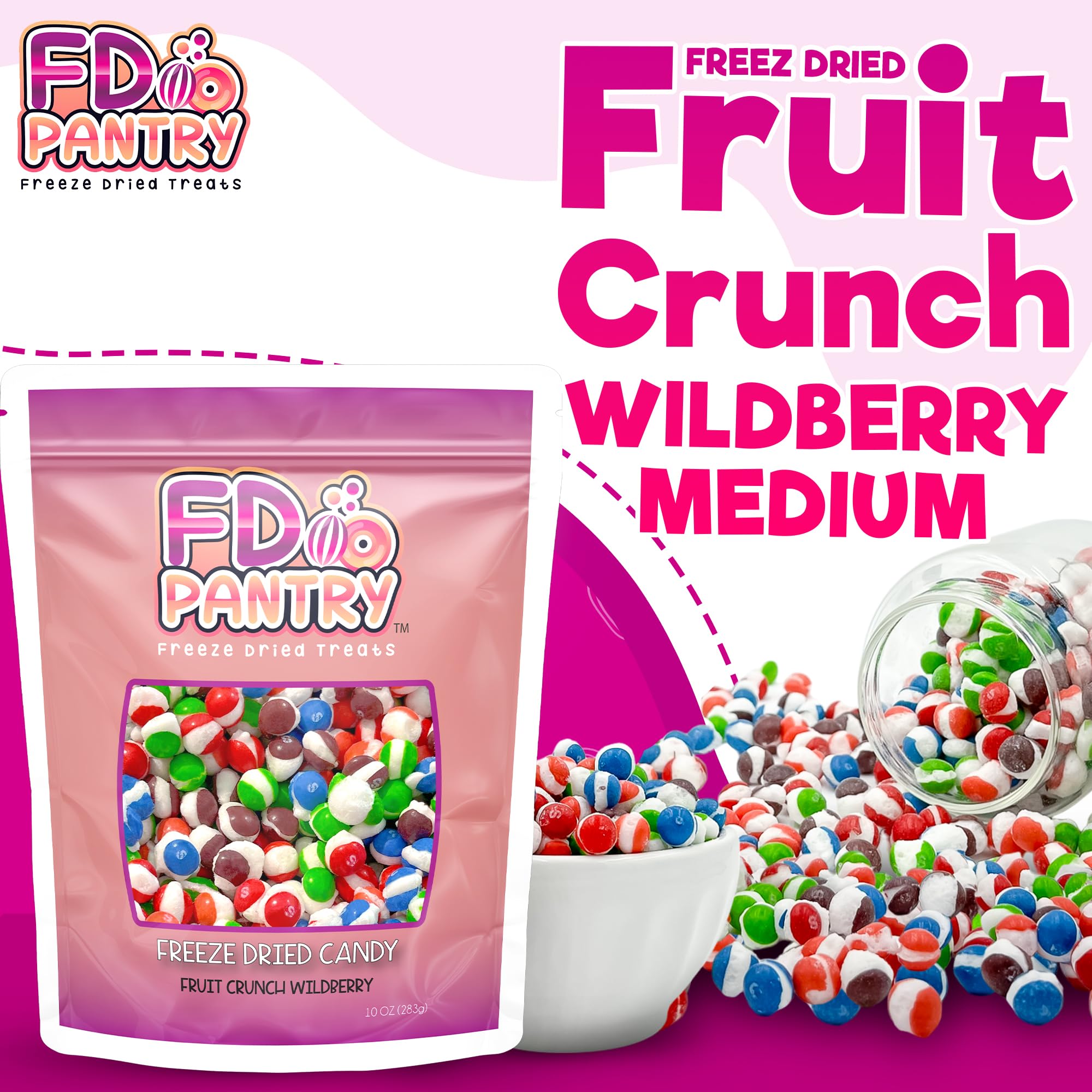 FD Pantry pouch beside ruler showing actual 10 oz pouch scale and storage ease