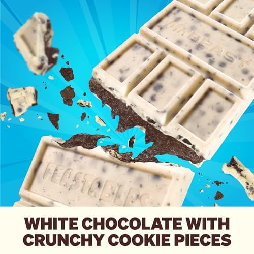 Feastables MrBeast milk chocolate closeup highlighting creamy smooth texture