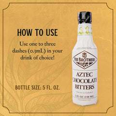 Fee Brothers bitters dropper releasing a dash into a cocktail for precise seasoning