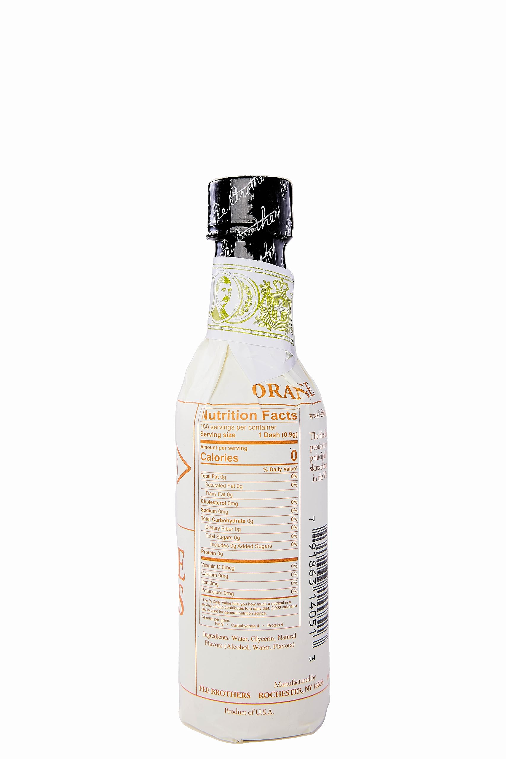 Fee Brothers close-up of bitters droplet on spoon highlighting concentrated aroma and control