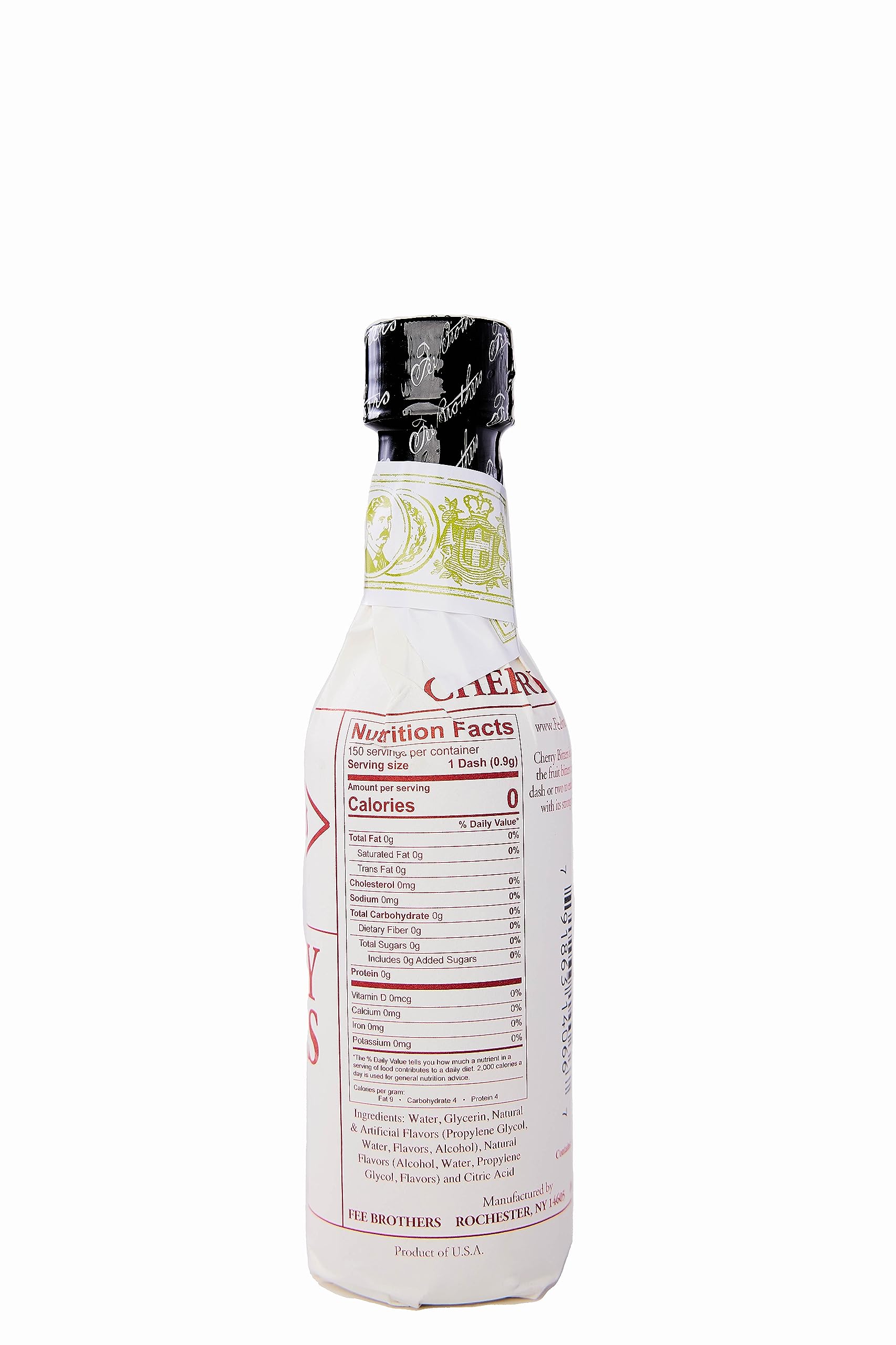 Fee Brothers dasher-cap close-up enabling precise pours and consistent flavor dosing