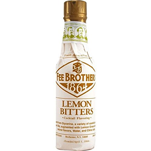 Fee Brothers lemon bitters pour closeup highlights dropper tip for precise dosing and flavor control