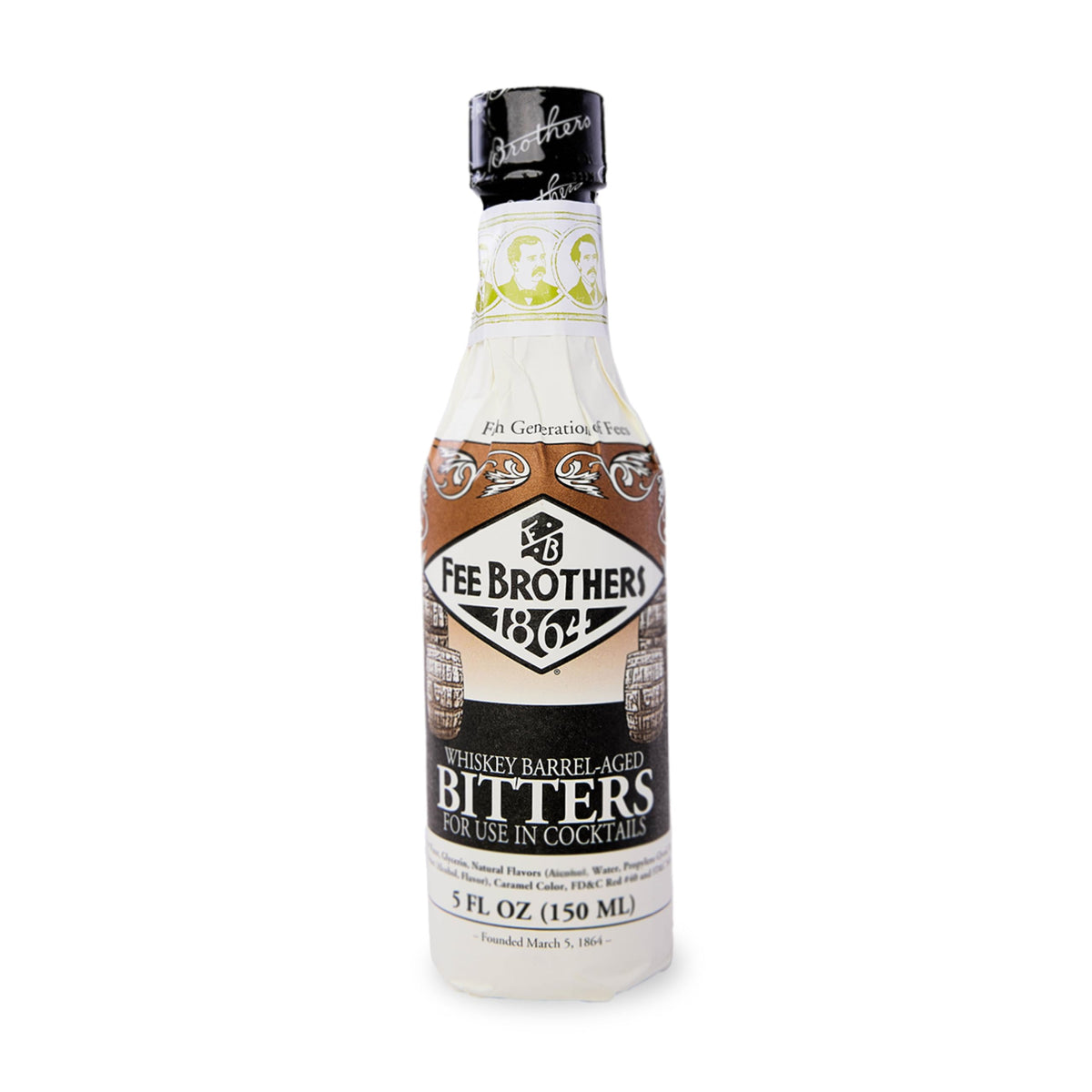 Fee Brothers bottle front packaging showing limited edition label and elegant presentation