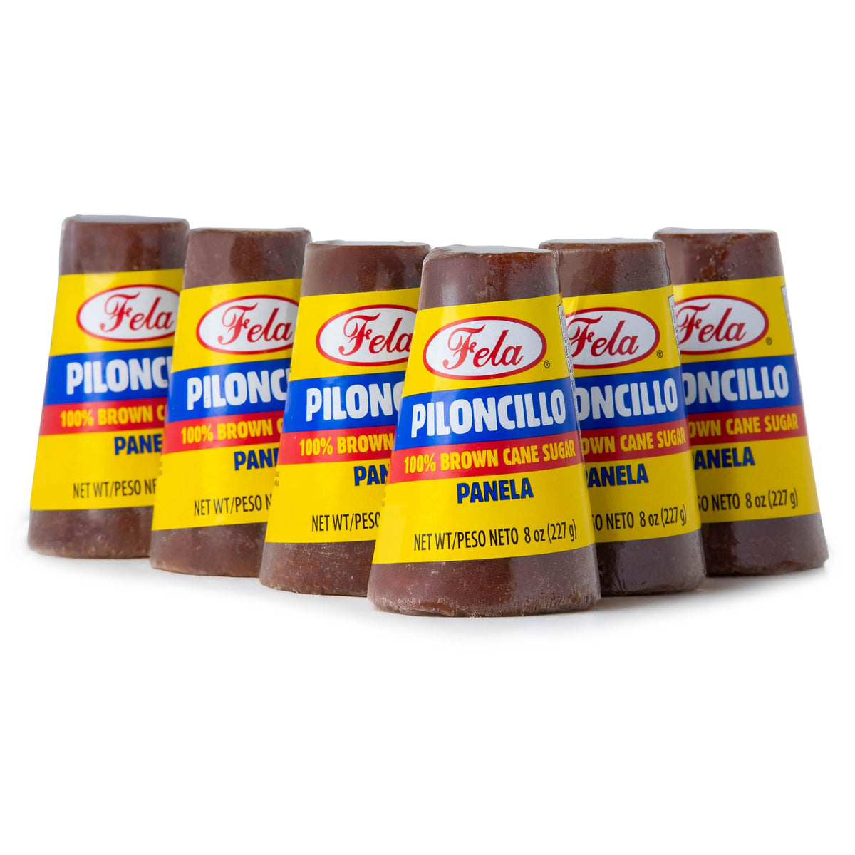Fela panela cone front packaging showing authentic Colombian heritage and rich caramel flavor