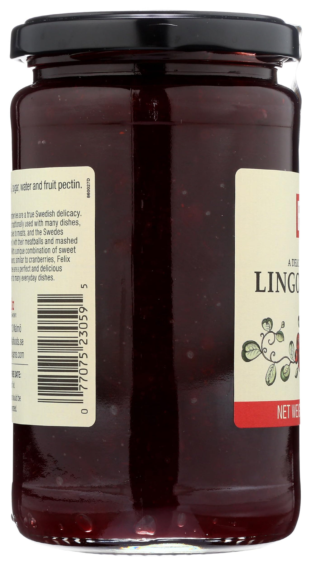 Felix lingonberries mixed into plain yogurt bowl for simple flavor boost