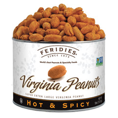 FERIDIES 18oz can front view showing label and bold spicy peanut appeal