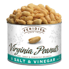 FERIDIES front tin showing brand and salt and vinegar flavor, ideal for gifting