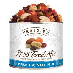 FERIDIES front tin showing brand and vacuum-sealed packaging, ideal for gifting