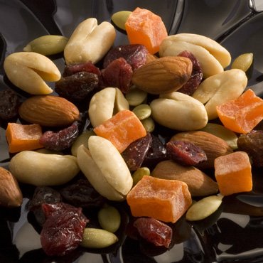 FERIDIES serving bowl of trail mix in a kitchen setting for easy snacking