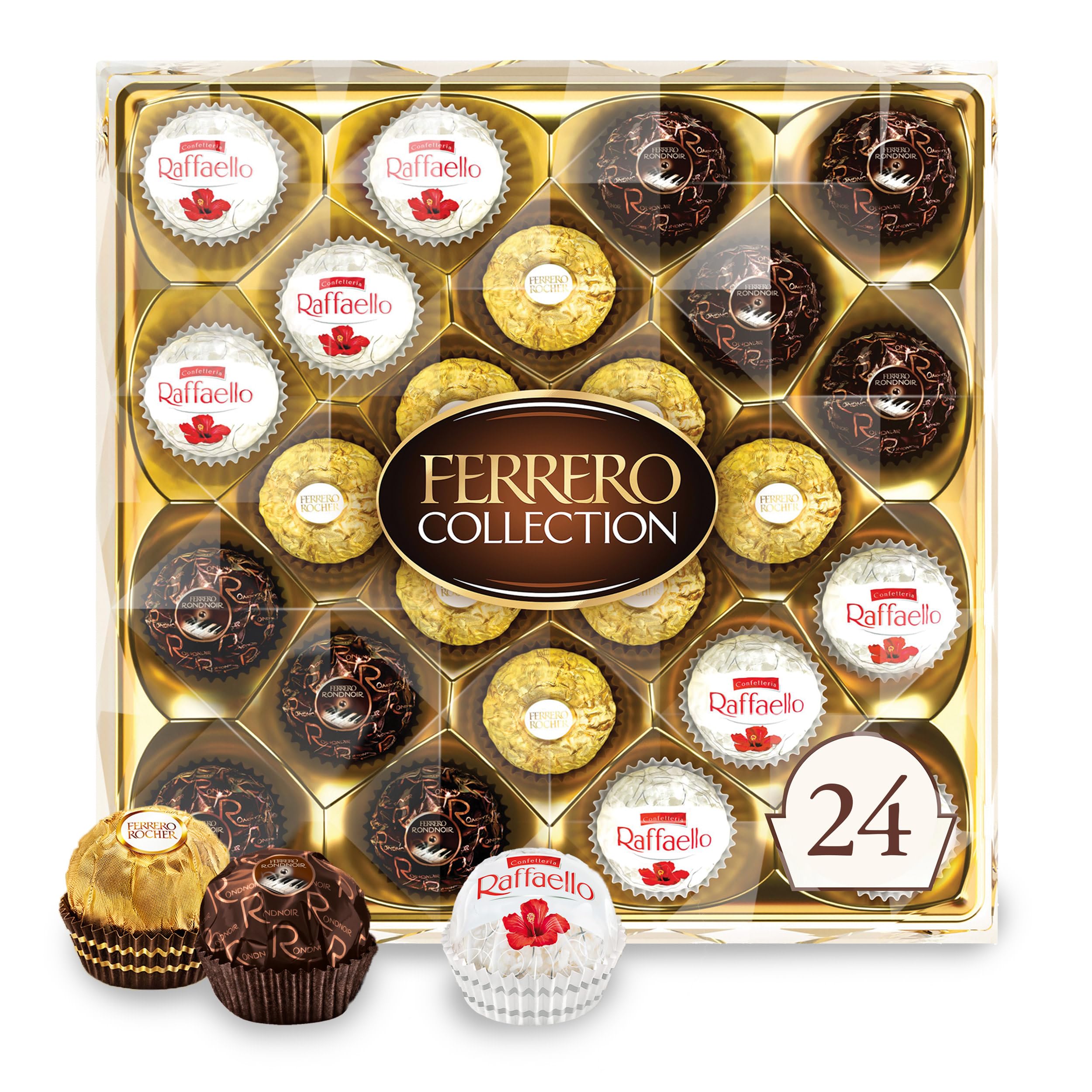 Ferrero Collection front box display showing elegant packaging and gifting appeal