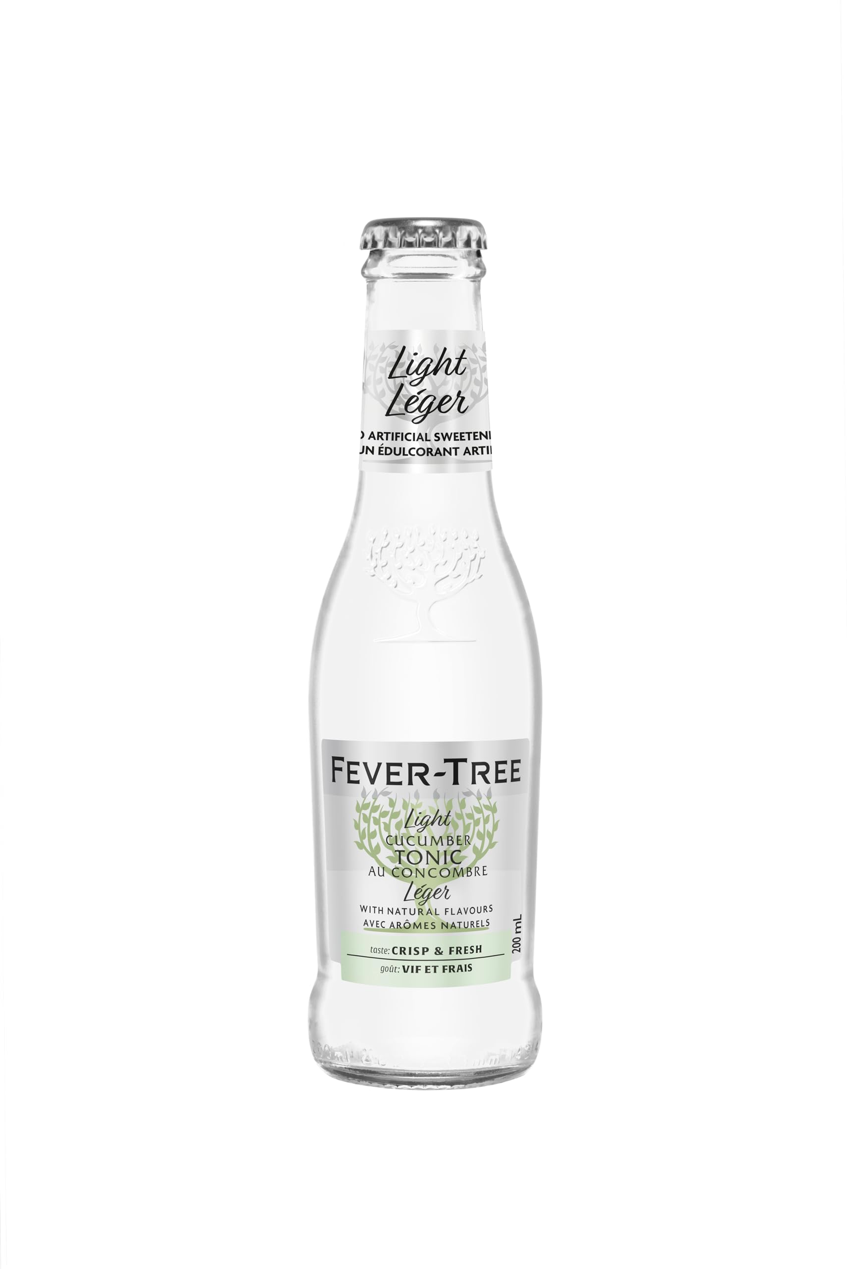 Fever-Tree ingredients label close view showing natural formulation