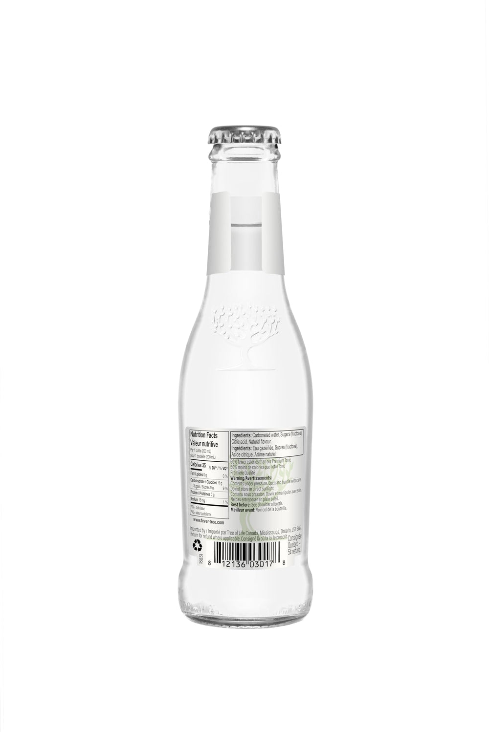 Fever-Tree served in a cocktail with cucumber garnish, stylish refreshment