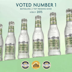 Fever-Tree visible fizz close-up showing lively carbonation and sensory appeal benefit