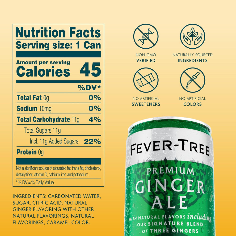 Fever-Tree pack of 24 cans ideal for parties and restocking