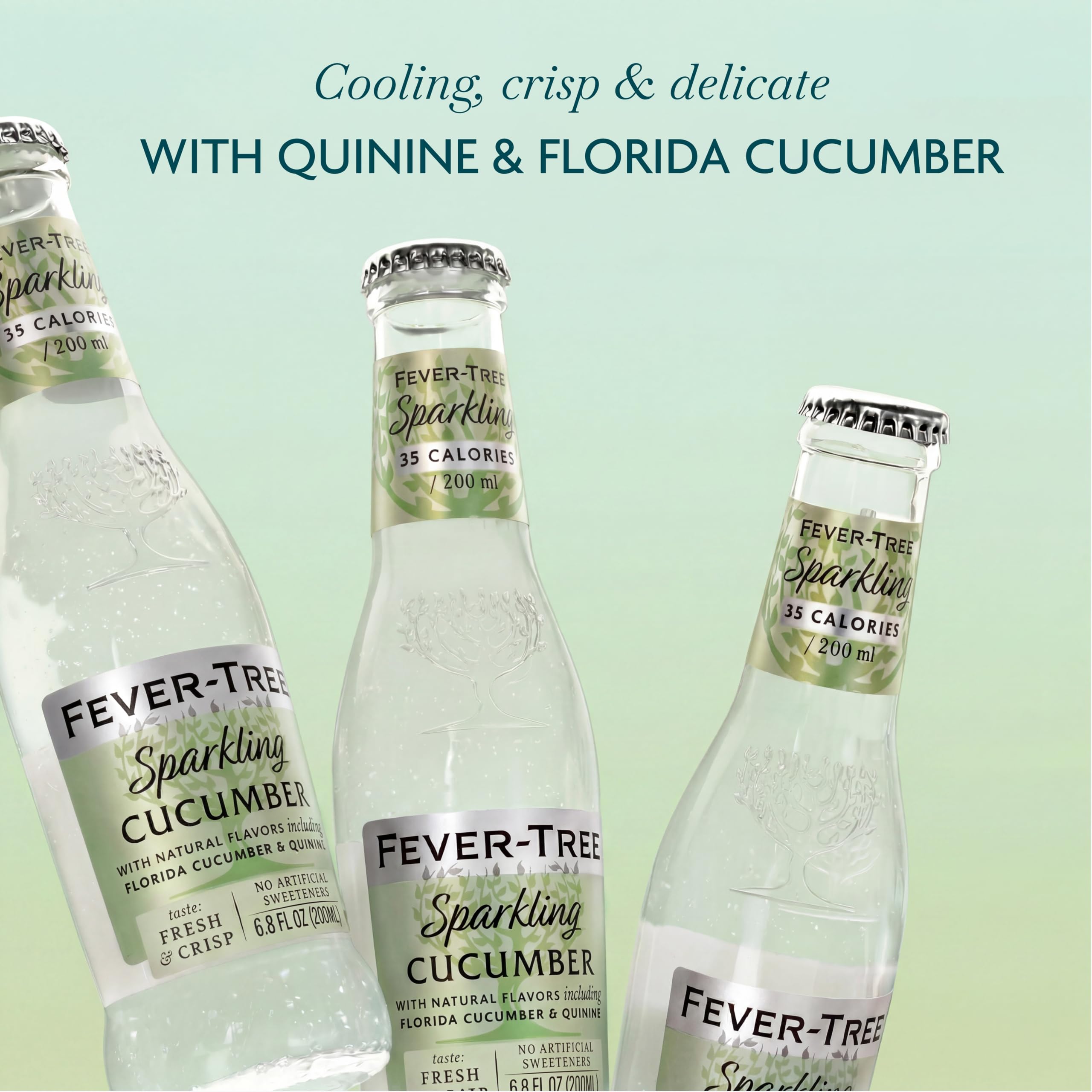 Fever-Tree pouring into a glass with ice for refreshing serving suggestion benefit