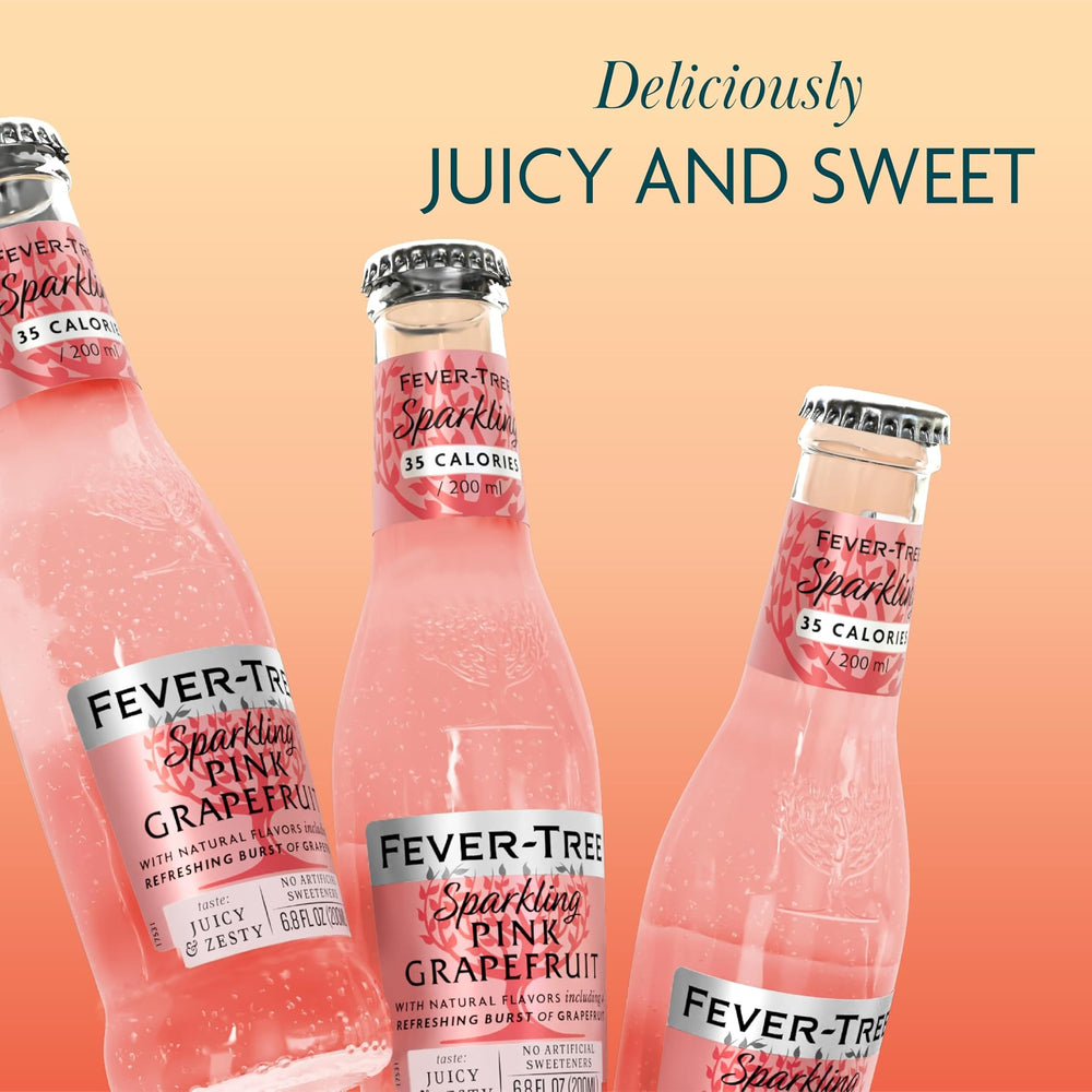 Fever-Tree pouring into glass with ice to showcase cocktail preparation