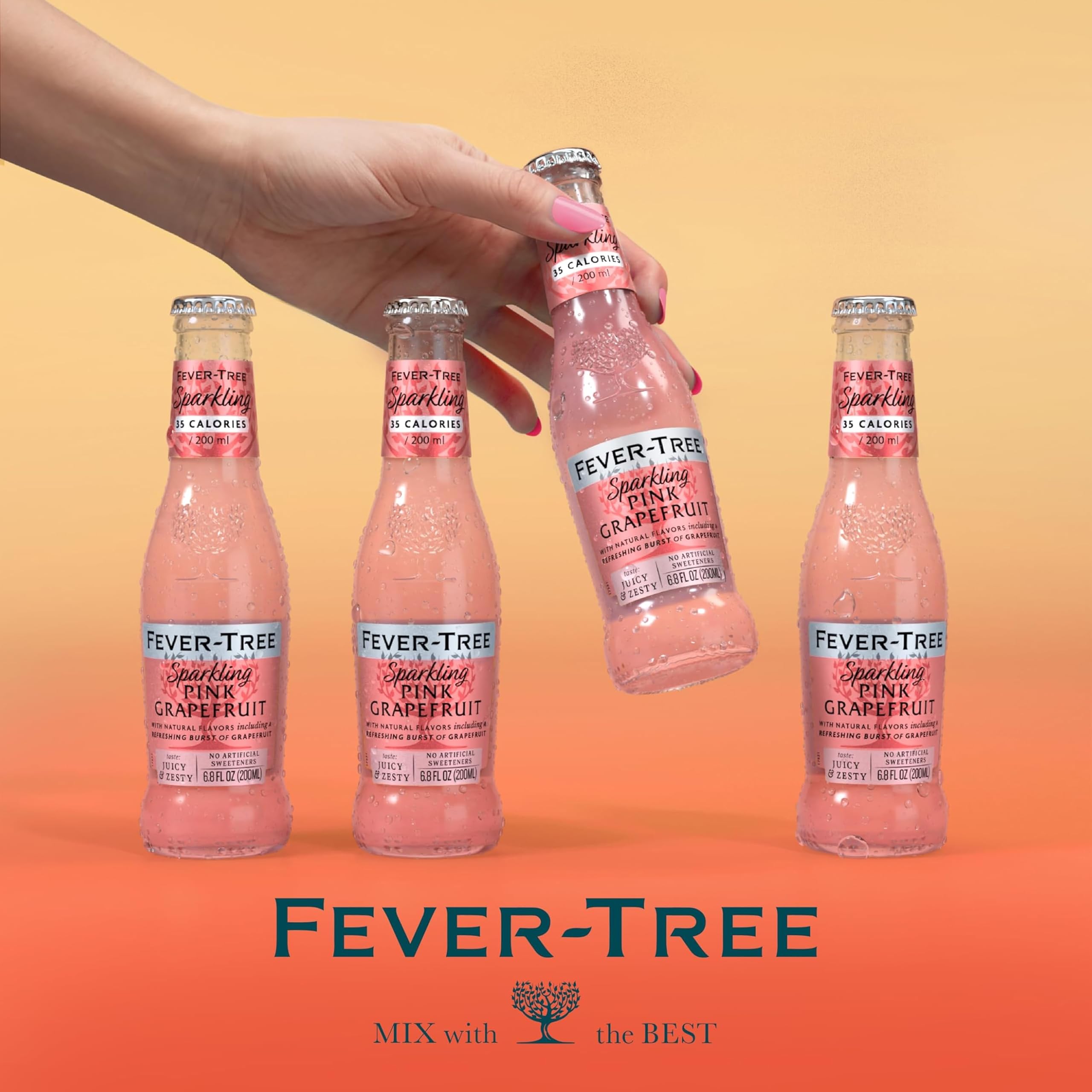 Fever-Tree serving at party lifestyle scene demonstrating elegant hosting