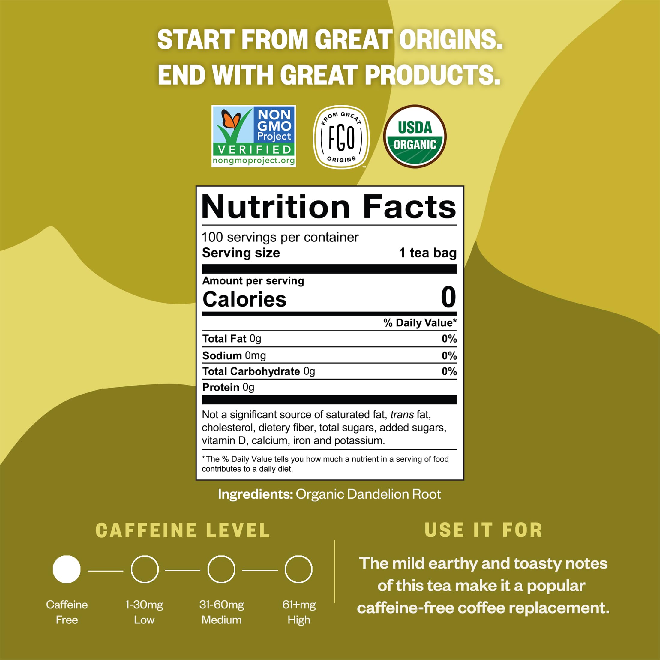 open resealable foil-lined kraft bag by FGO preserving freshness and aroma
