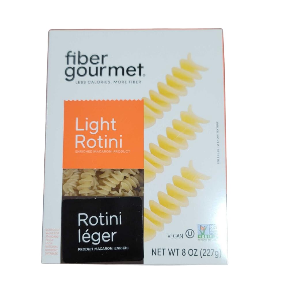 Fiber Gourmet front packaging showing 6-pack and low carb benefit