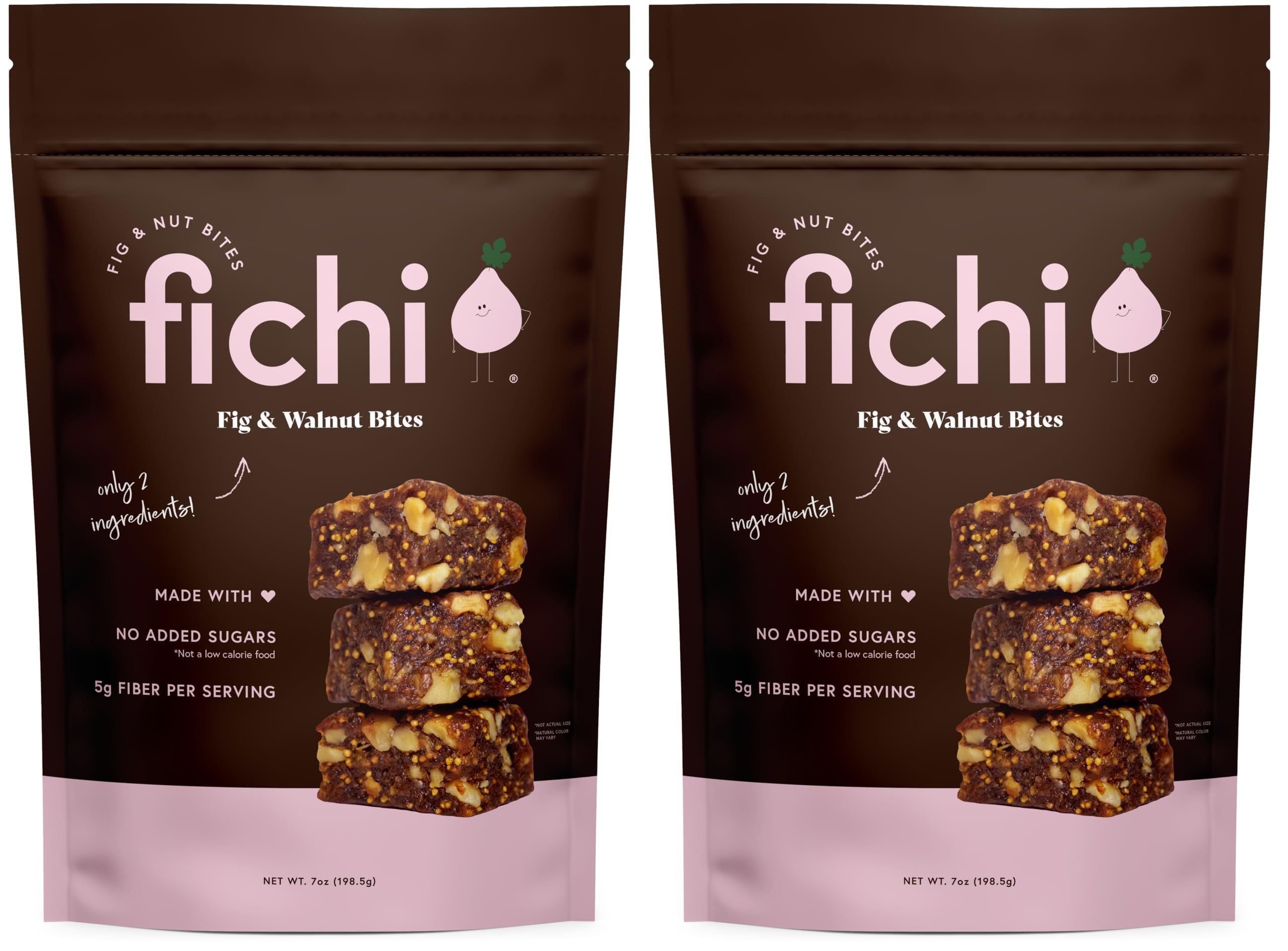 Fichi front packaging showing fig and walnut benefits