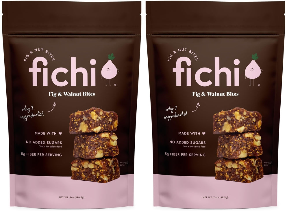 Fichi front packaging showing fig and walnut benefits