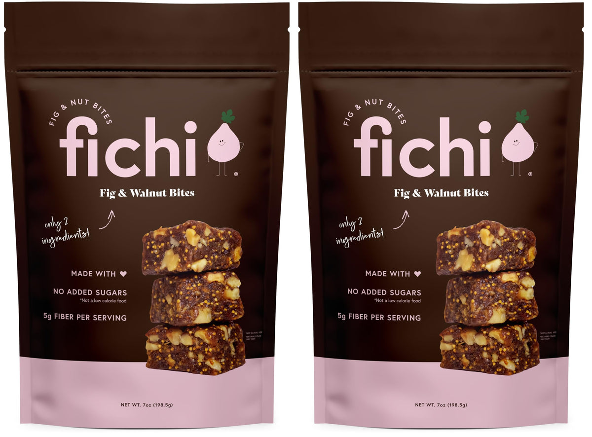 Fichi front packaging showing fig and walnut benefits