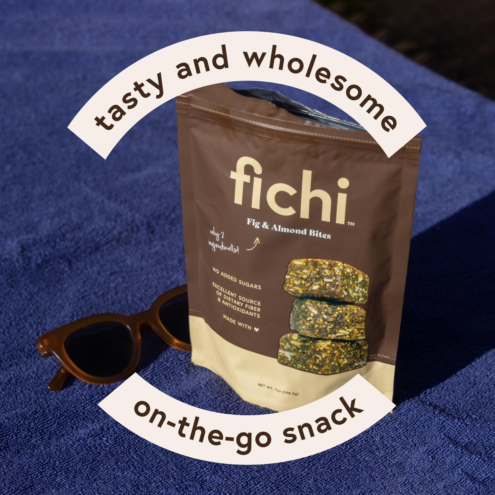 Fichi nutrition label and ingredient list, brand proving transparent simple ingredients