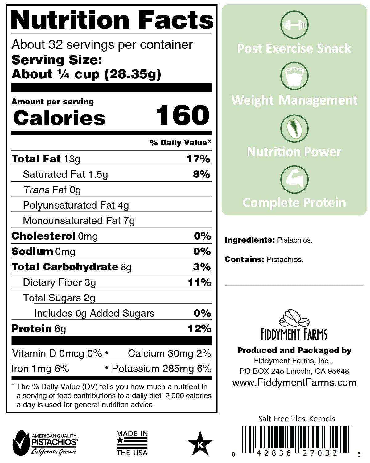 Fiddyment Farms pistachio kernels in a bowl used in recipes showing convenience and versatility