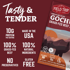 Field Trip pouch held in hand showing travel friendly size benefit