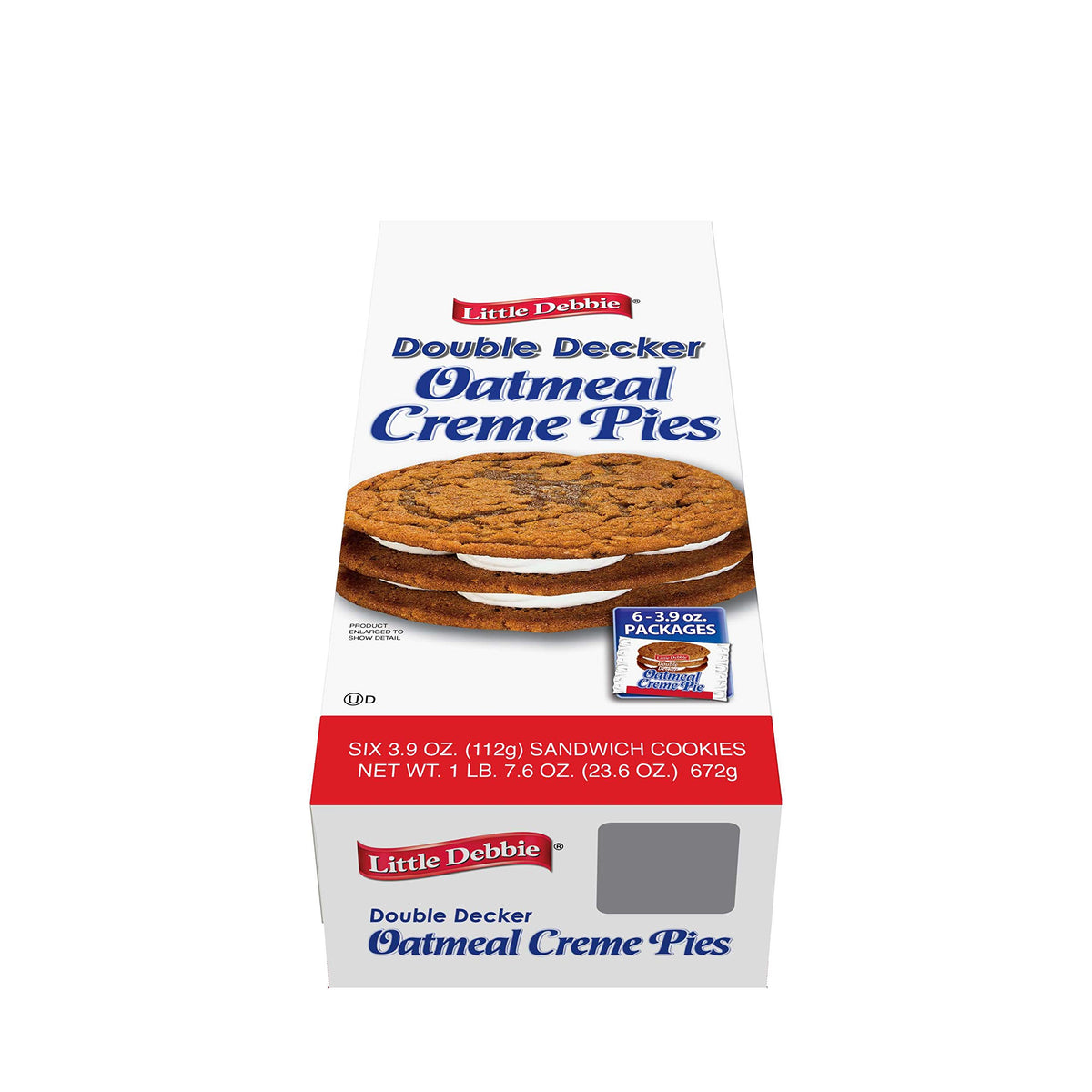 Fieldstone Little Debbie front packaging showing six individually wrapped rounds for convenience