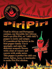 Fiery Farms whole pods infusing oil to add controlled heat and aroma