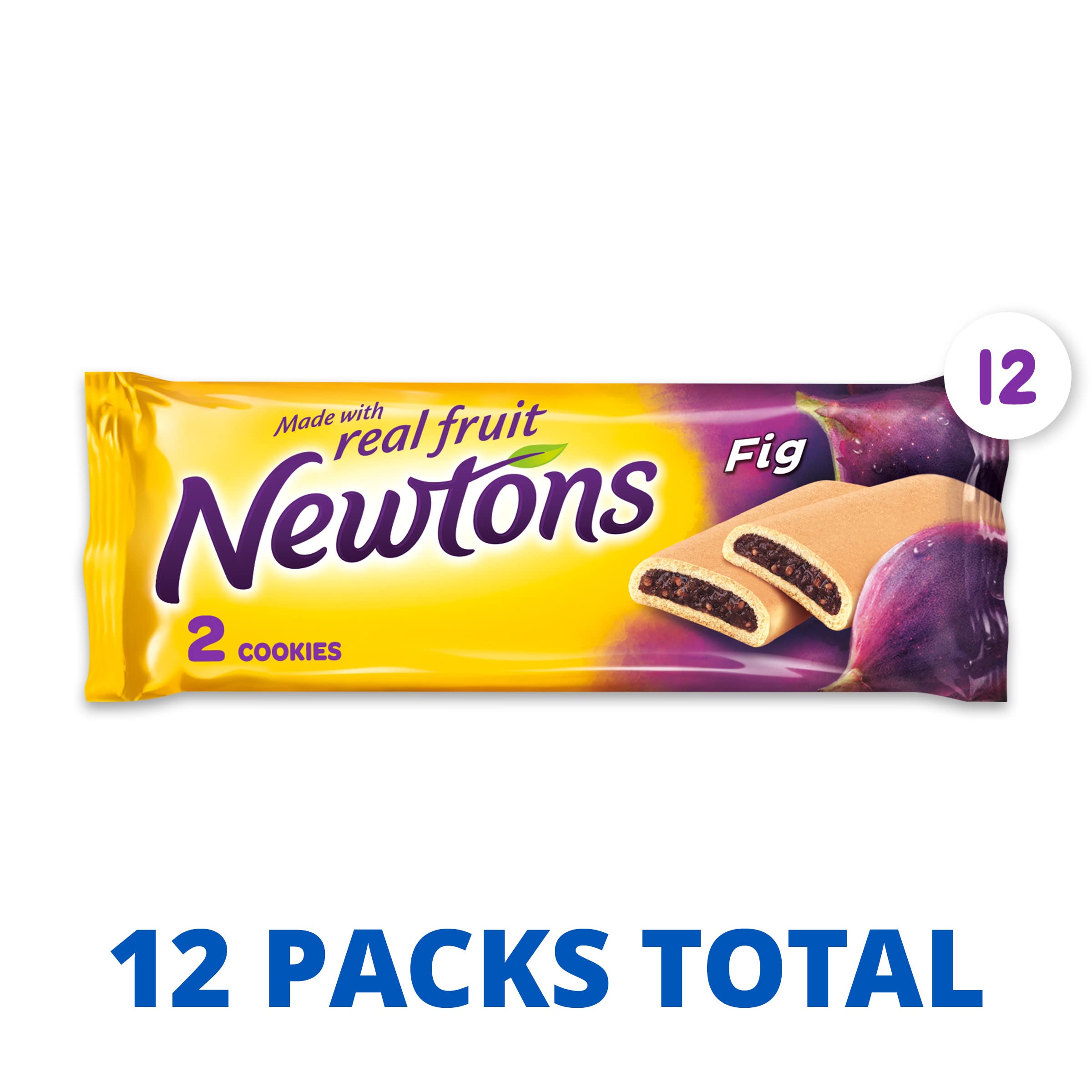 Fig Newtons individual pack opened for quick portable benefit